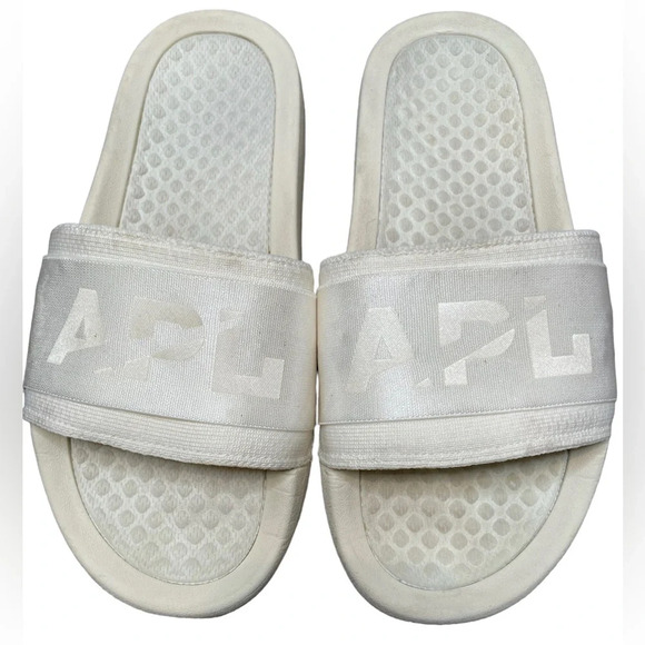APL Women's TechLoom Satin Slides Off White/Cream Size 6 - Picture 7 of 7